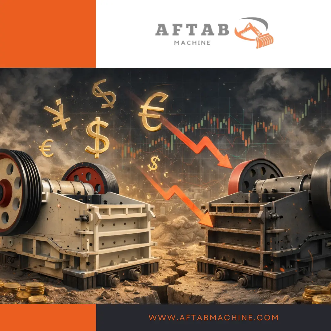 تأثیر تحریم‌ها و نوسانات ارزی دستگاه سنگ شکن معدن ایرانی یا خارجی